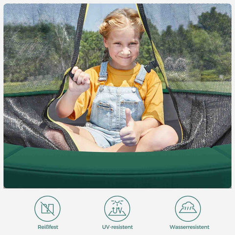 Rootz Trampoline Edge Cover - Veiligheidspad - Beschermende mat - PVC-materiaal - EPE-schuim - PE-stof - 183 cm x 127 cm x 28 cm