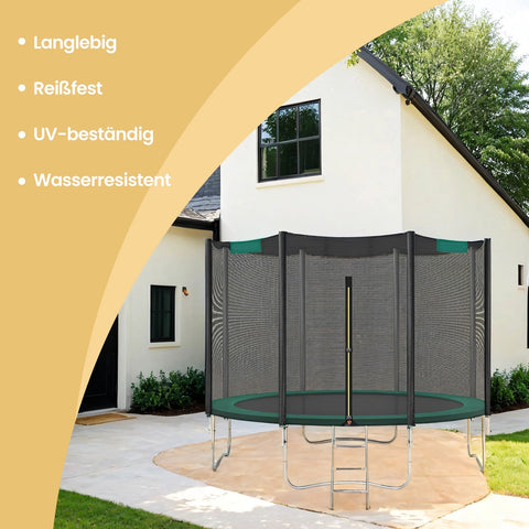 Rootz Trampoline Edge Cover - Protective Padding - Safety Cover - UV-Resistant - Fits 366 cm - Durable PVC Material - 30cm Width