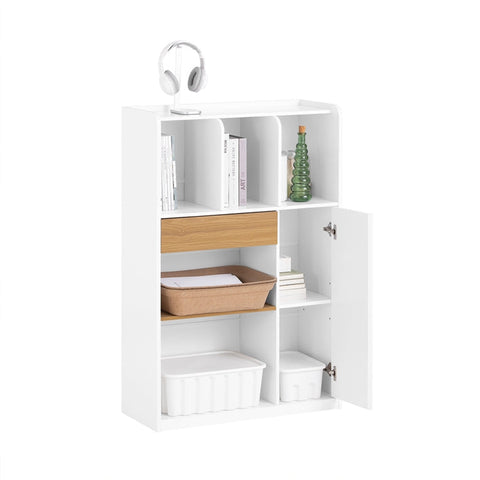 Rootz Storage Shelf - Bookcase - Space Organizer - Versatile Storage Solution - 72x110x30cm