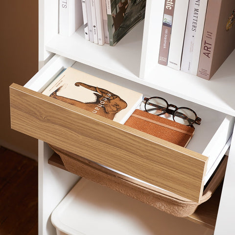 Rootz Storage Shelf - Bookcase - Space Organizer - Versatile Storage Solution - 72x110x30cm