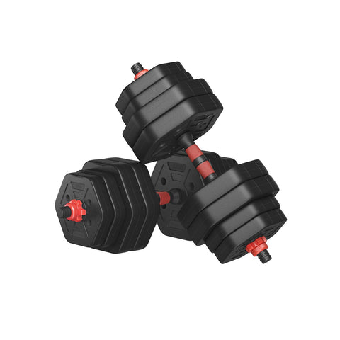 Rootz Barbell and Dumbbell Set - Weightlifting Set - Fitness Weights - Versatile Strength Training - 133.5cm x 21.8cm x 19.6cm