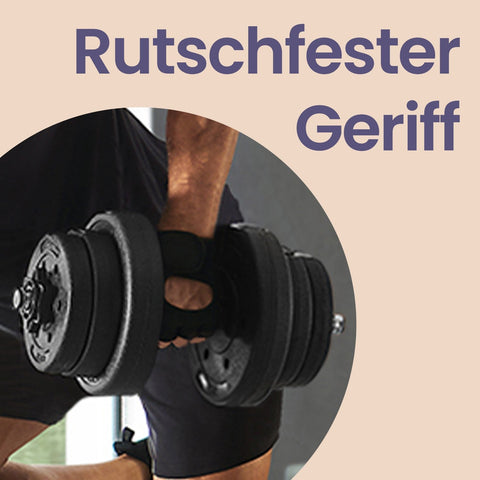 Rootz Adjustable Dumbbell Set - Free Weights - Fitness Equipment - Non-Slip Handles - Iron Rod - 2.5 x 50.5 cm