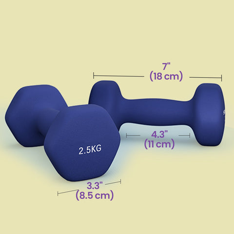 Rootz Adjustable Dumbbell Set - Free Weights - Home Gym Equipment - Space-Saving Design - 32cm x 8cm x 8cm