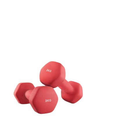 Rootz Dumbbells Set - Weightlifting Accessories - Home Gym Equipment - Compact & Versatile - 2 x 3kg