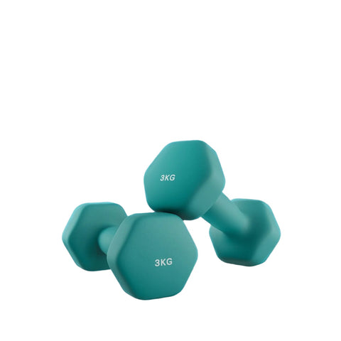 Rootz 2 Set Dumbbells - Free Weights - Strength Training - Durable Cast Iron - 20cm x 9cm