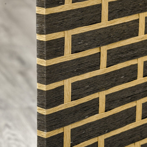 Rootz Interior Paravent - Room Divider - Poplar Wood Screen - Privacy & Charm - 180l x 180H cm