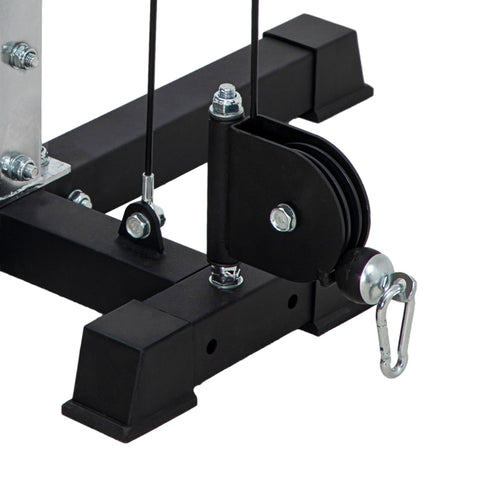 Rootz Strength Training Device - Double Cable Pulley - Opposite Crossover - Versatile Exercise System - 245L x 85W x 207H cm