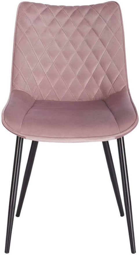 Rootz Velvet Dining Chairs - Elegant Seating - Comfortable Chairs - Durable, Non-Slip, Ergonomic Design - 46 x 40.5 cm Seat - Supports up to 120 kg