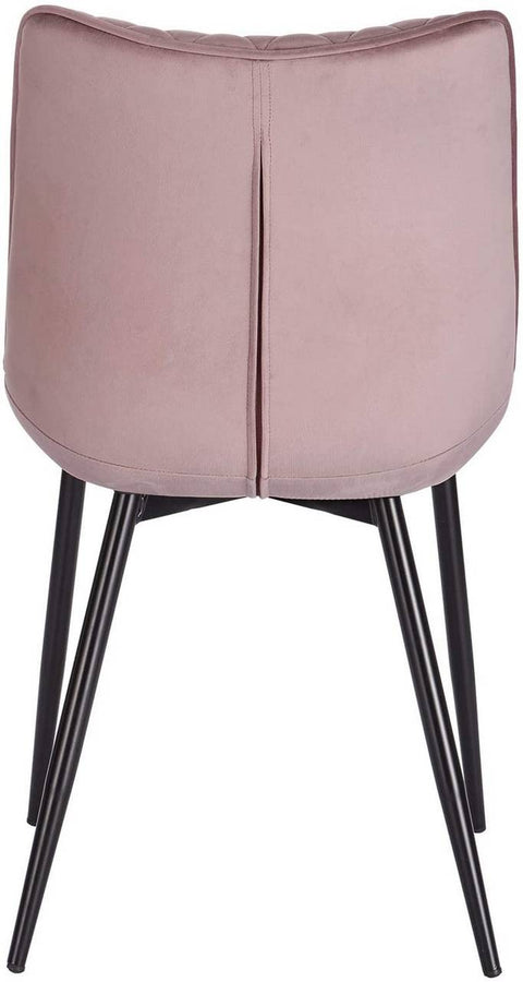 Rootz Velvet Dining Chairs - Elegant Seating - Comfortable Chairs - Durable, Non-Slip, Ergonomic Design - 46 x 40.5 cm Seat - Supports up to 120 kg