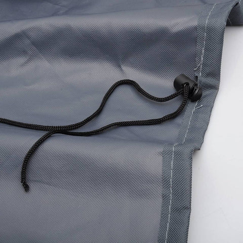 Rootz 600D Oxford Fabric Garden Furniture Cover - Outdoor Patio Table Cover - Weatherproof & UV Resistant - 218x77x55cm