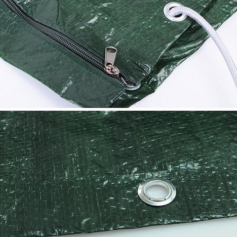 Rootz PE Garden Furniture Cover - Durable Protective Cover - Weatherproof Outdoor Furniture Cover - 150x215x150 cm - UV Resistant