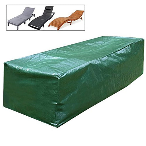Rootz Garden Furniture Cover - Patio Set Cover - Outdoor Table Cover - PE Fabric - 218cm x 77cm x 55cm