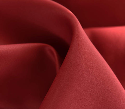 Rootz 1 Piece Red Curtain - Opaque Drapery - Energy-Saving Window Treatment - 100% Polyester - 135cm x 245cm