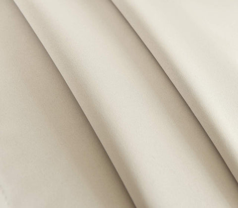 Rootz Opaque Curtain - Blackout Drape - Thermal Curtain - Energy-Saving - 135x245cm - Brown