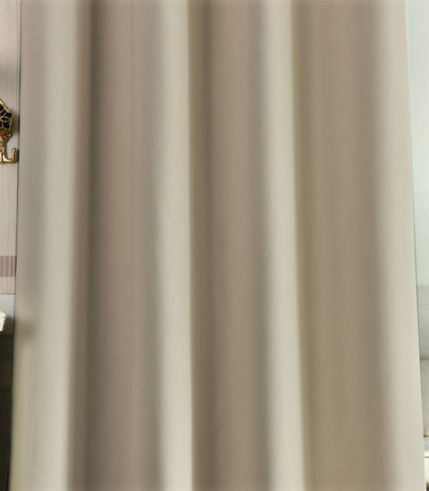 Rootz Brown Opaque Curtain - Blackout Drapes - Energy-Saving Curtains - Sound Damping - 135x245 cm