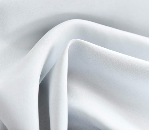 Rootz White Opaque Curtain - Room Darkening Drapes - Thermal Blackout Curtains - Energy-Saving - 135x175cm