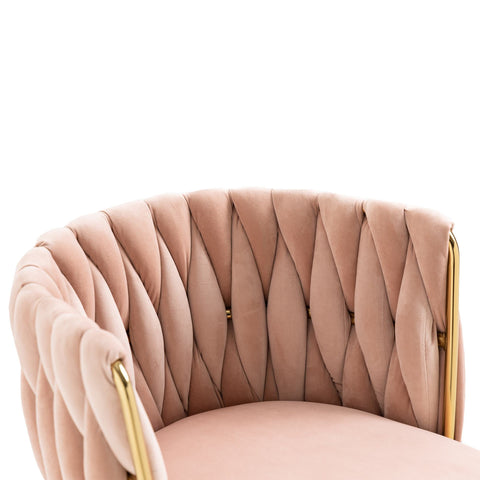 Rootz 2 Piece Luxury Velvet Dining Chairs - Modern Dining Chairs - Upholstered Chairs - Comfort & Style - 55.5L x 54W x 74H cm