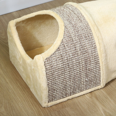 Rootz Cat Tunnel - Pet Tunnel - Play Tunnel - Space-Saving Design - 107cm x 38cm x 29cm