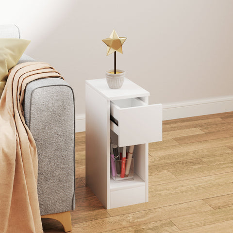 Rootz Bedside Table - Modern Side Table - Nightstand - Optimal Storage - 20cm x 30cm x 50cm - Perfect for Bedroom & Living Room