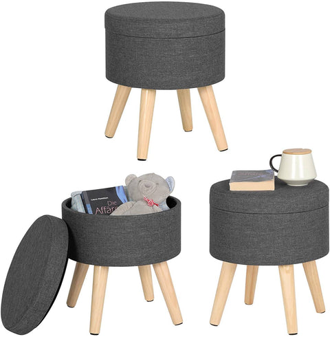 Rootz Adjustable Faux Leather Bar Stool - Counter Stool - Swivel Barstool - Comfortable Padding - Height Adjustable - Easy to Clean - 84cm-106cm x 38cm x 35cm