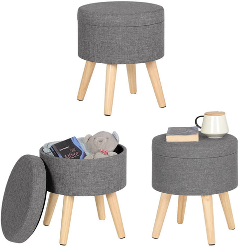 Rootz Adjustable Faux Leather Bar Stool - Counter Chair - Swivel Seat - Height Adjustable, 360° Rotation, Ergonomic Comfort - 84cm to 106cm x 38cm x 35cm