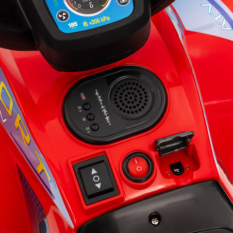 Rootz Elektro-Quad for Children - 6V Electric Ride-On - Kids Vehicle - Safe & Fun - 71cm x 40.5cm x 45cm