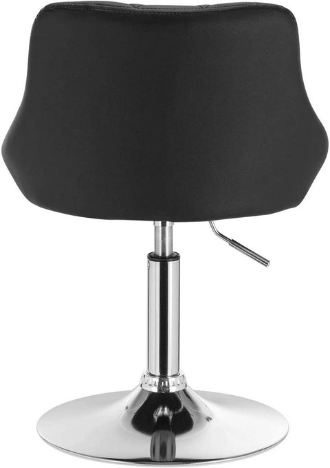 Rootz Adjustable Faux Leather Bar Stools - Counter Stools - Swivel Stools - Enhanced Durability - Comfortable Seating - Versatile Adjustability - 66cm-82cm x 47cm x 48cm