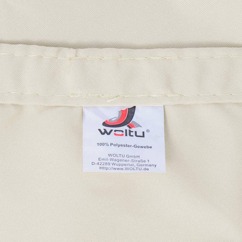 Rootz Sun Sail - Sun Shade - UV Protection Canopy - Up to 93% Sun Protection - White- 3x3x4.25m