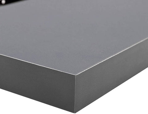 Rootz Set of 4 Wall Shelves - Floating Shelves - Display Ledges - Moisture Resistant - Easy Installation - Versatile Use - 22.9cm x 3.8cm