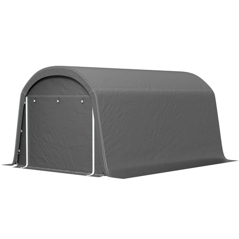 Rootz Garden Storage Tent - Tool Tent - Installable Garage - UV-Resistant - 300l x 450b x 230h cm - Grey