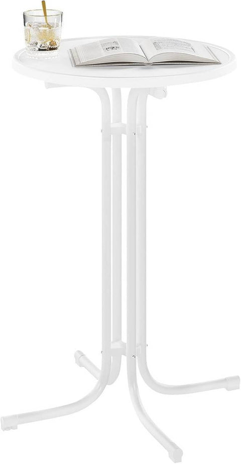 Rootz Standing Table - Bistro Table - Bar Table - Weatherproof - Scratch & UV Resistant - 80x110x80 cm - Ø70 cm Table Top