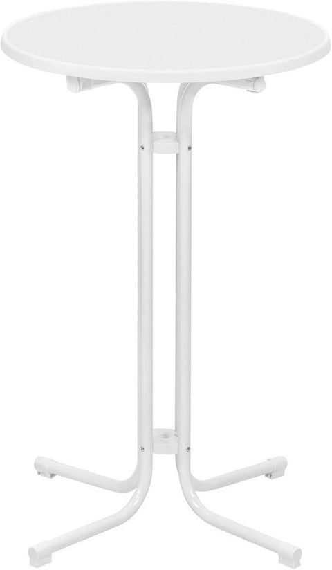 Rootz Standing Table - Bistro Table - Bar Table - Weatherproof - Scratch & UV Resistant - 80x110x80 cm - Ø70 cm Table Top