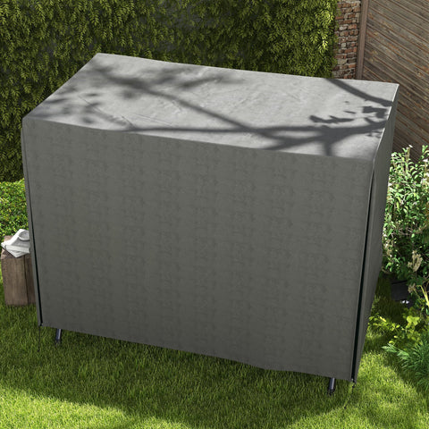 Rootz Garden Swing Cover - Protective Cover - Waterproof Cover - UV Resistant - 205cm x 124cm x 164cm - Grey