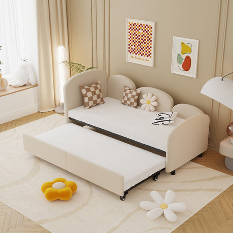 Rootz Sofa Bed with Drawers - Convertible Bed - Sleeper Sofa - Child's Room Comfort - 210cm x 99cm x 82.5cm