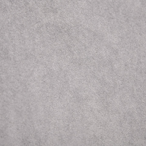 Rootz Set of 2 Dining Chairs - Kitchen Chairs - Velvet Upholstered - Comfort & Style - Metal Legs - 50W x 56.5D x 85H cm - Gray