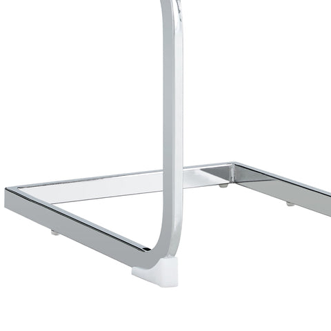 Rootz 4 Piece Modern Dining Chairs Set - Ergonomic Seats - Faux Leather - Optimal Comfort - 42L x 45W x 95H cm