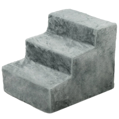 Rootz Cat Staircase - Pet Steps - Animal Ramp - Back & Joint Support - 46cm x 35cm x 35cm