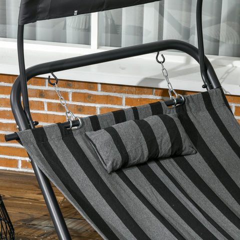 Rootz Sunbathing Lounger - Hammock Bed - Outdoor Recliner - UV Protection, Easy Mobility - 240L x 92B x 148H cm