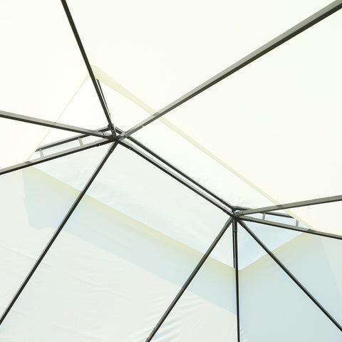 Rootz Garden Pavilion - Gazebo - Outdoor Shelter - Insect Protection - 3.9m x 2.9m x 2.8m