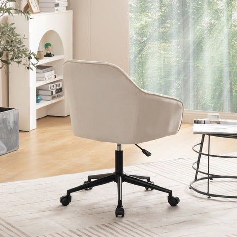 Rootz Swivel Office Chair - Rotating Chair - Adjustable Desk Chair - Maximum Comfort - 44cm x 55cm x 81-91cm