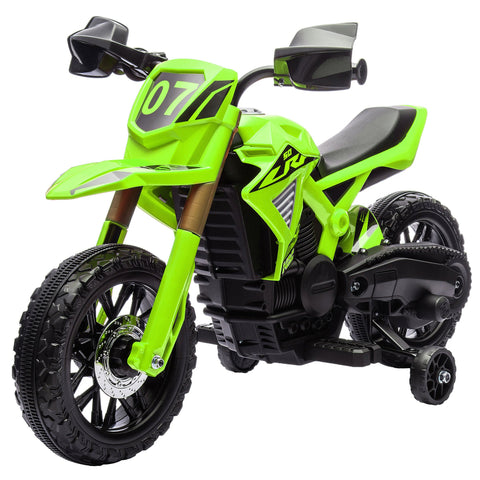 Rootz Electric Motorcycle for Kids - Ride-On Bike - Child's Motorbike - Training Wheels & Sounds - 105cm x 57cm x 62cm