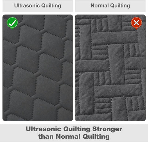 Rootz Daily Blanket Set - Coverlet Set - Bedspread Set - Breathable Comfort -  Grey - 220 x 240 cm - Includes 2 Pillowcases 50 x 70 cm