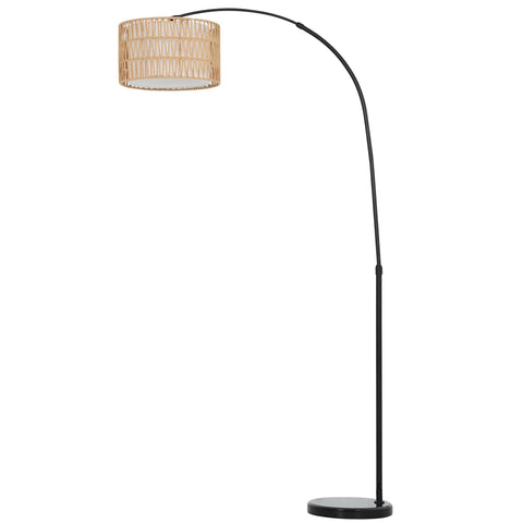 Rootz Floor Lamp - Lighting Fixture - Adjustable Lamp - Height Adjustable, Foot Switch - 93cm x 34cm x 144-175cm