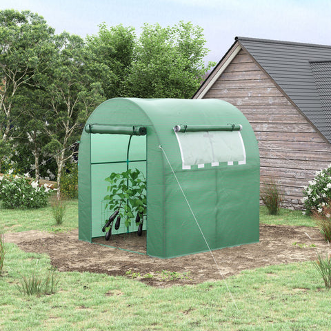 Rootz Portable Greenhouse - Plant House - Cold Frame - Extend Growing Season - 180cm x 180cm x 200cm