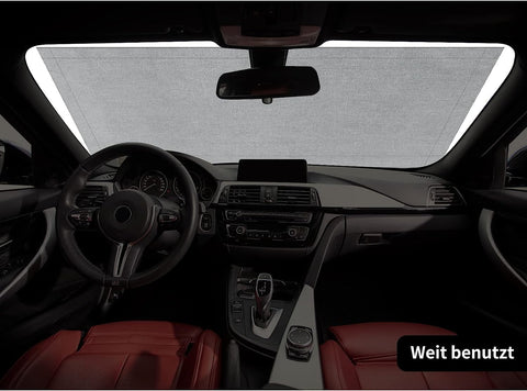 Rootz Skylight Blackout Roller Blind - Remote Suction Cups - Opaque Fabric - 100% Sun Protection - Polyester - Easy to Assemble - Selectable Size