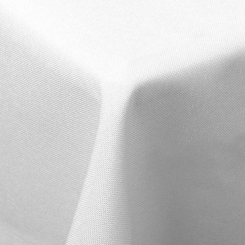 Rootz Washable Tablecloth - Dining Table Cover - White Linen Look - Water & Dirt Repellent - Protects from Scratches - 130x220cm