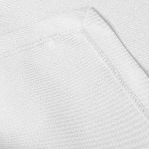 Rootz Washable Tablecloth - Dining Table Cover - White Linen Look - Water & Dirt Repellent - Protects from Scratches - 130x220cm