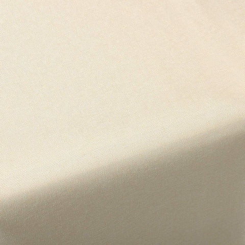 Rootz Brown Linen-Look Tablecloth - Dining Table Cover - Rectangular Table Linen - Water-Repellent - 130x260cm