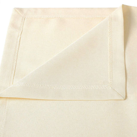 Rootz Brown Linen-Look Tablecloth - Dining Table Cover - Rectangular Table Linen - Water-Repellent - 130x260cm