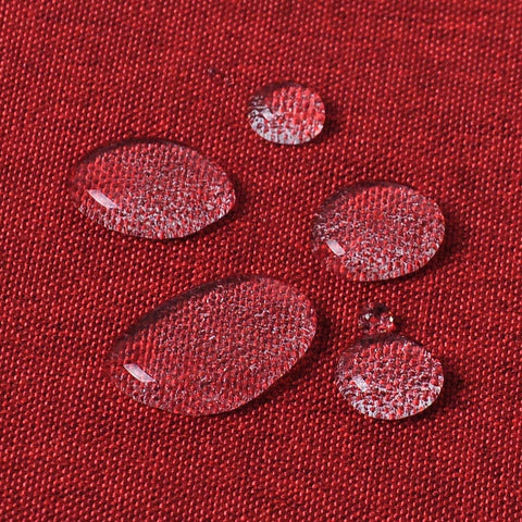 Rootz Red Washable Tablecloth - Water-Repellent - Stain-Resistant - Protects Surfaces - 135x200cm - Ideal for Dining & Outdoor Use